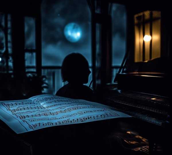今夜无眠旋律中的情感与演奏技巧解析,今夜无眠，旋律悠扬—浅析今夜无眠歌曲简谱中的情感与技巧,旋律,第1张