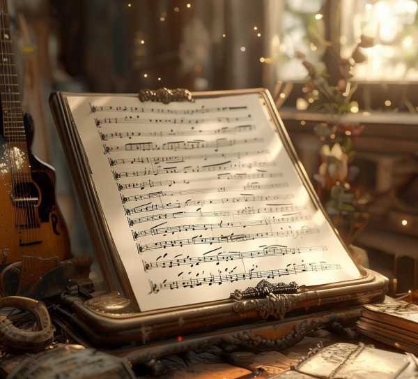 感恩旋律，揭秘一首歌曲背后的简谱传奇,旋律中的感恩之情，一首歌曲背后的简谱故事,旋律,永恒,流行音乐,第1张