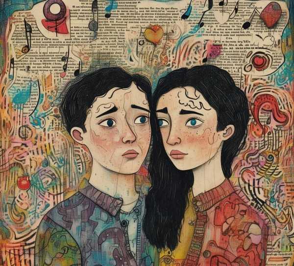 歌词解码，糊涂爱中的情感迷宫与人生启示